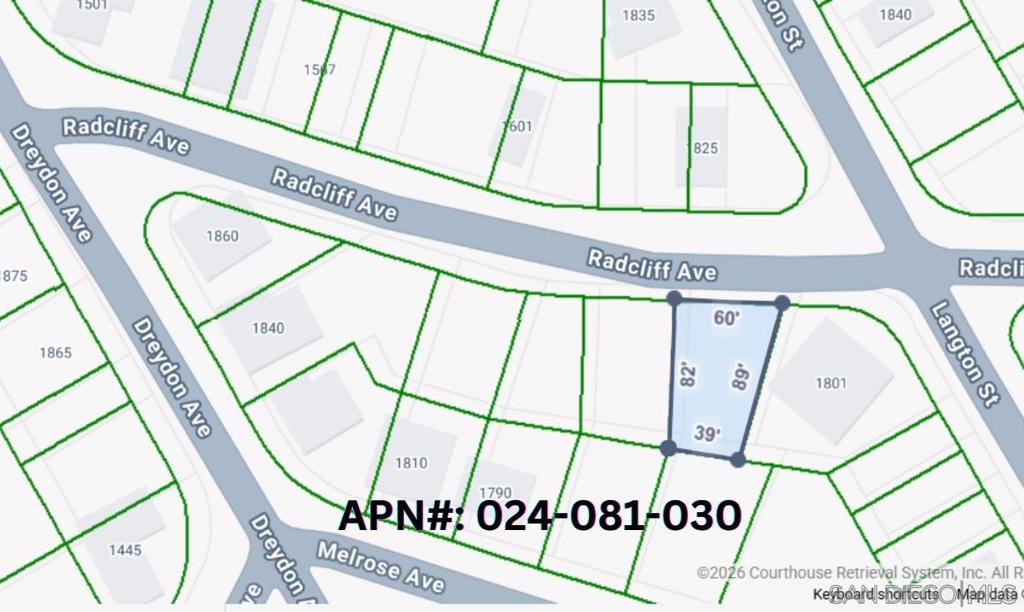 0 Radcliff Ave, Cambria, CA 93428