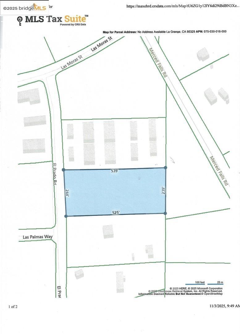 0 L 748 El Prado RD, La Grange, CA 95329