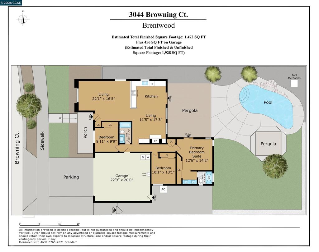 3044 Browning Ct, Brentwood (CC), CA 94513