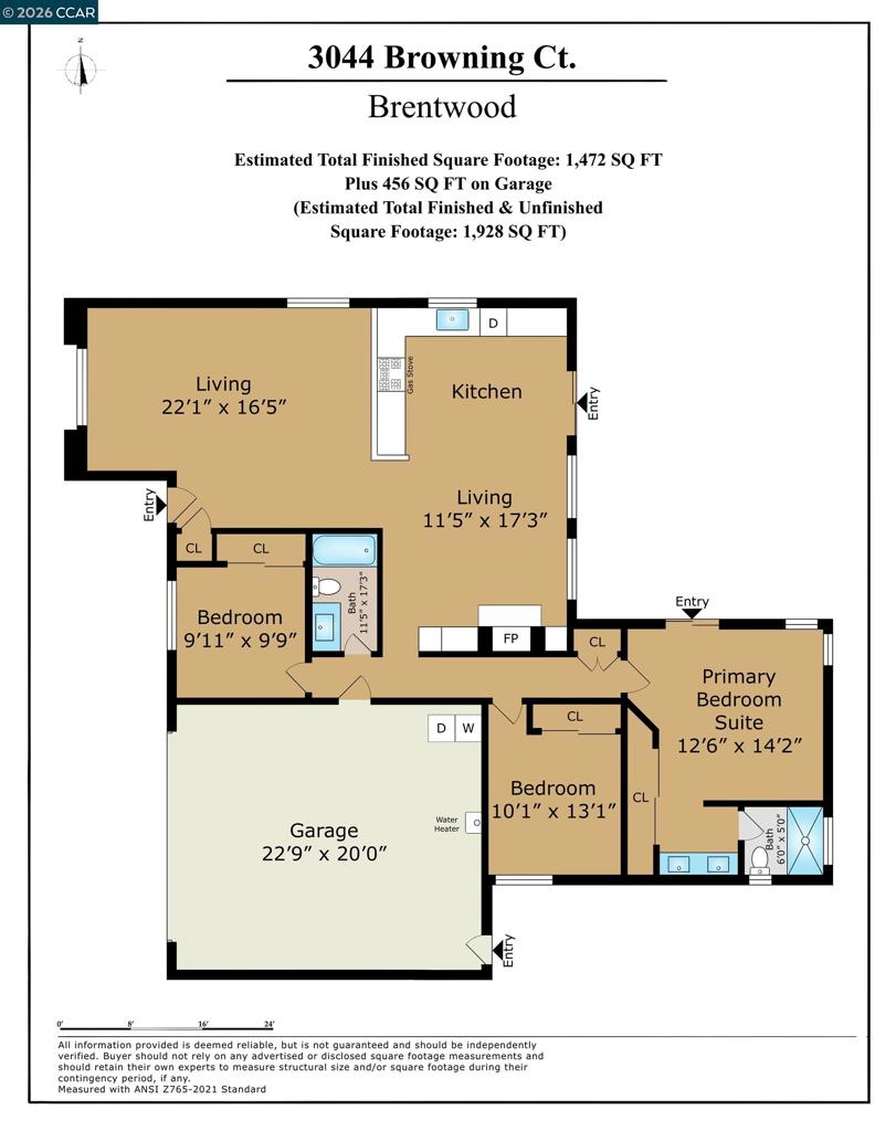 3044 Browning Ct, Brentwood (CC), CA 94513