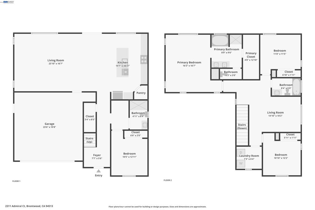 2311 Admiral Court, Brentwood (CC), CA 94513