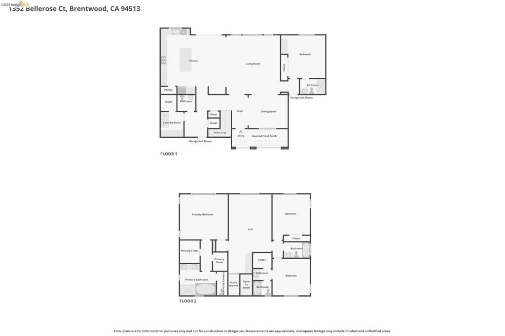 1352 Bellerose Ct, Brentwood (CC), CA 94513