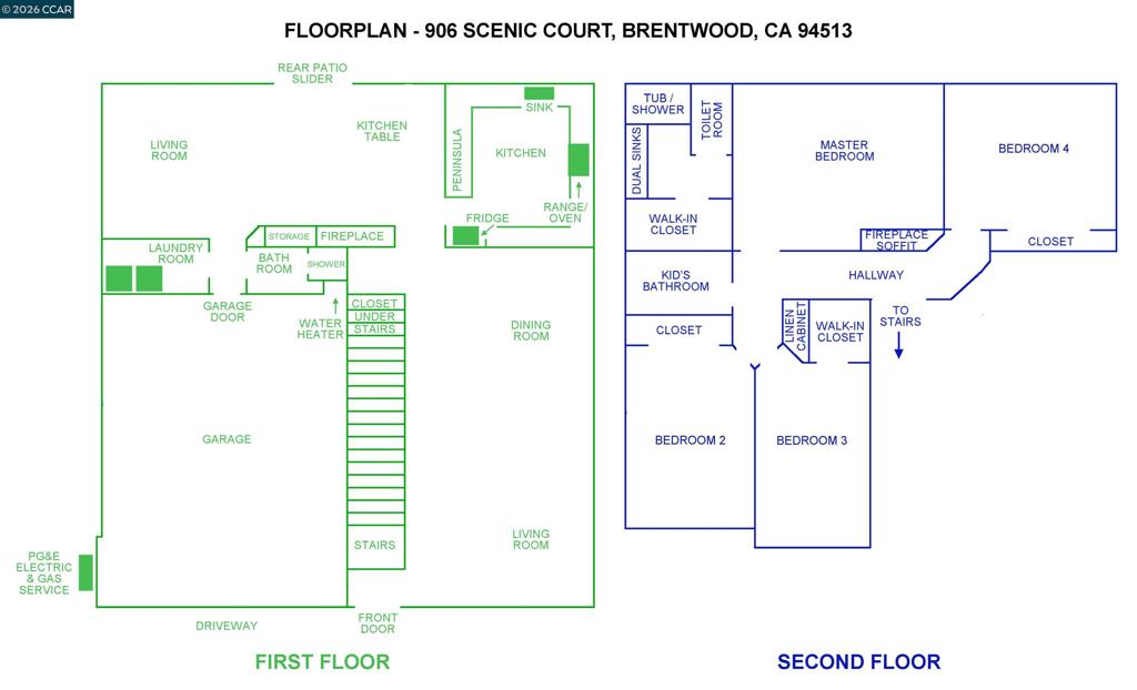 906 Scenic Ct, Brentwood (CC), CA 94513