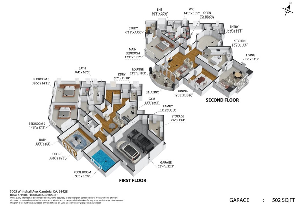 5005 Whitehall, Cambria, CA 93428