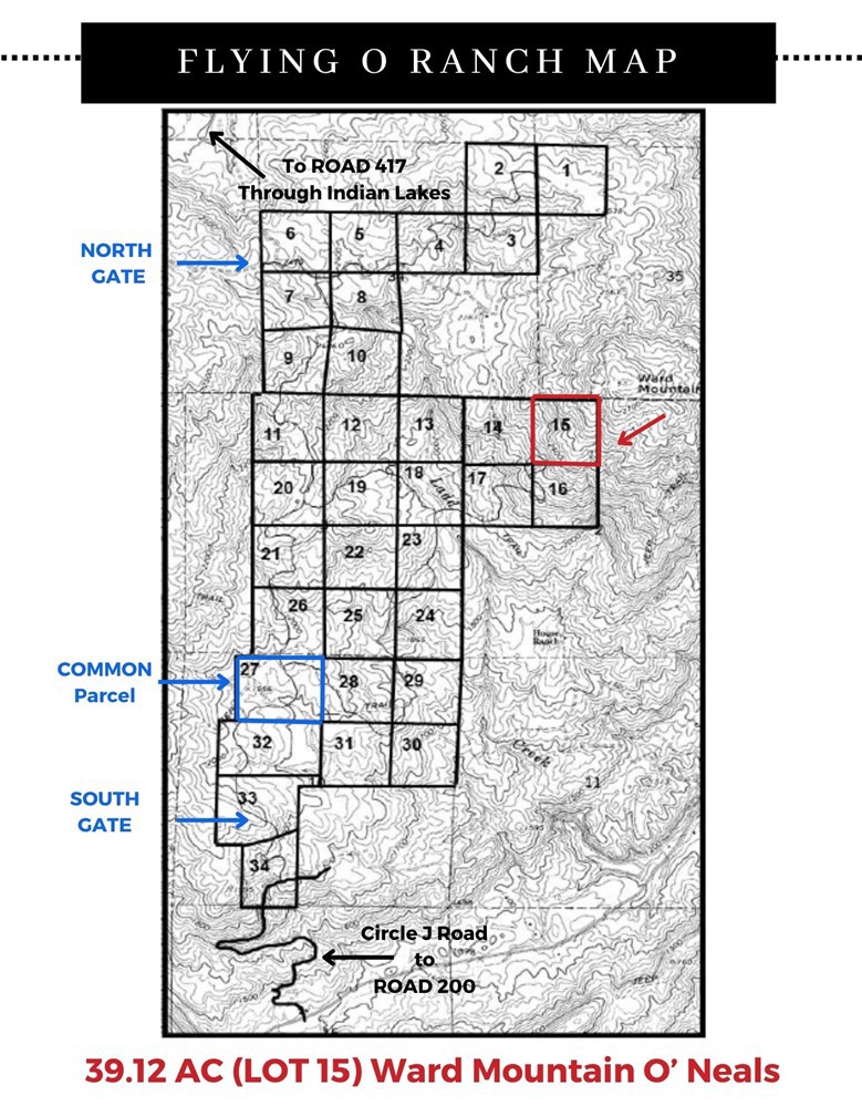 0 39.12 AC Ward Mountain, O'Neals, CA 92645