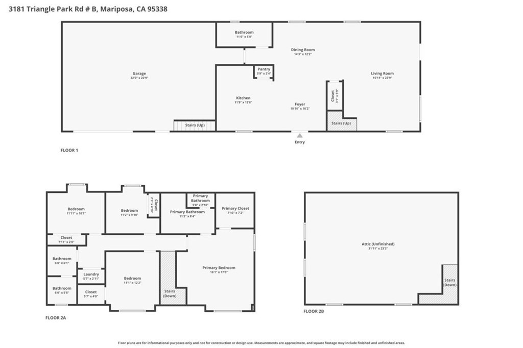 3181 B Triangle Park Dr, Mariposa, CA 95338