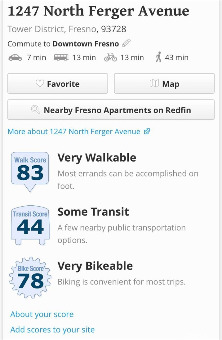 1247 N Ferger Ave, Fresno, CA 93728