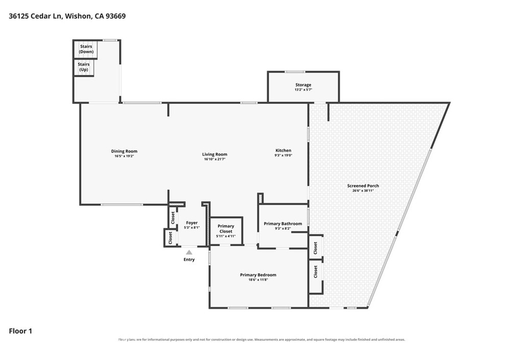 36125 Cedar Ln, Wishon, CA 93669