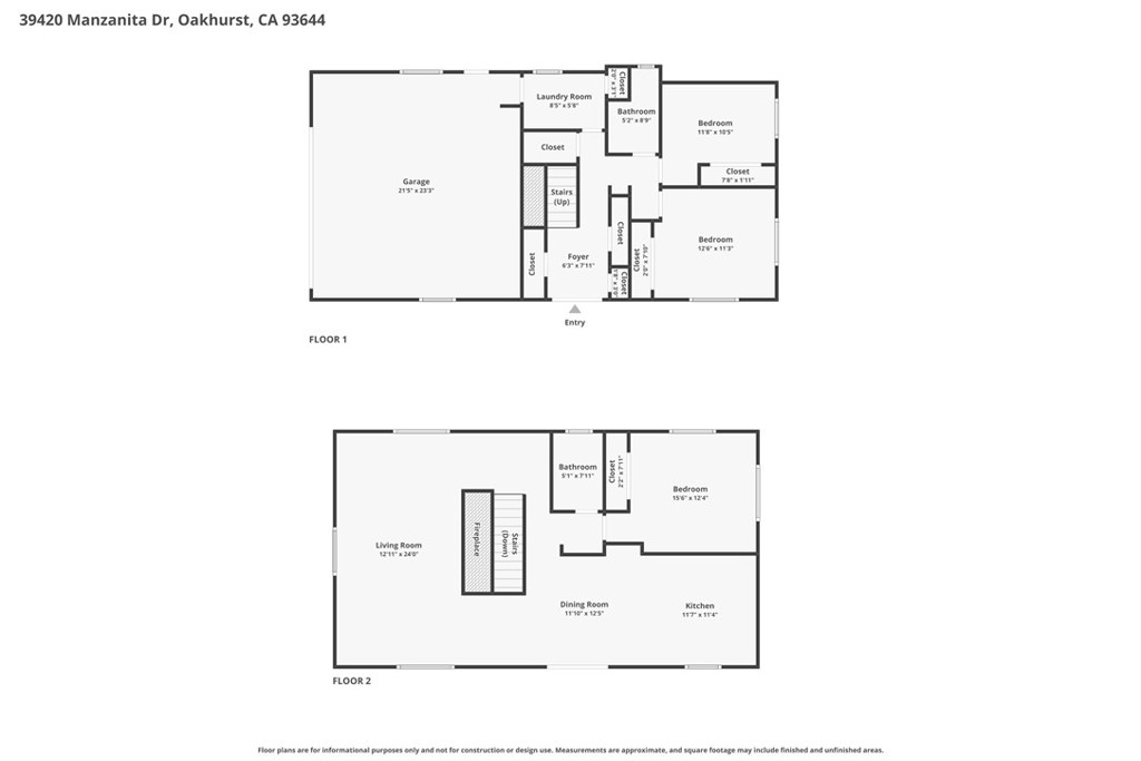 39420 Manzanita Dr, Oakhurst, CA 93644