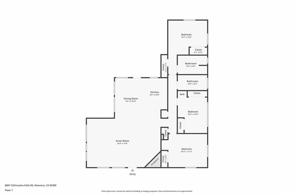 8067 Chilnualna Falls Rd, Wawona, CA 95389