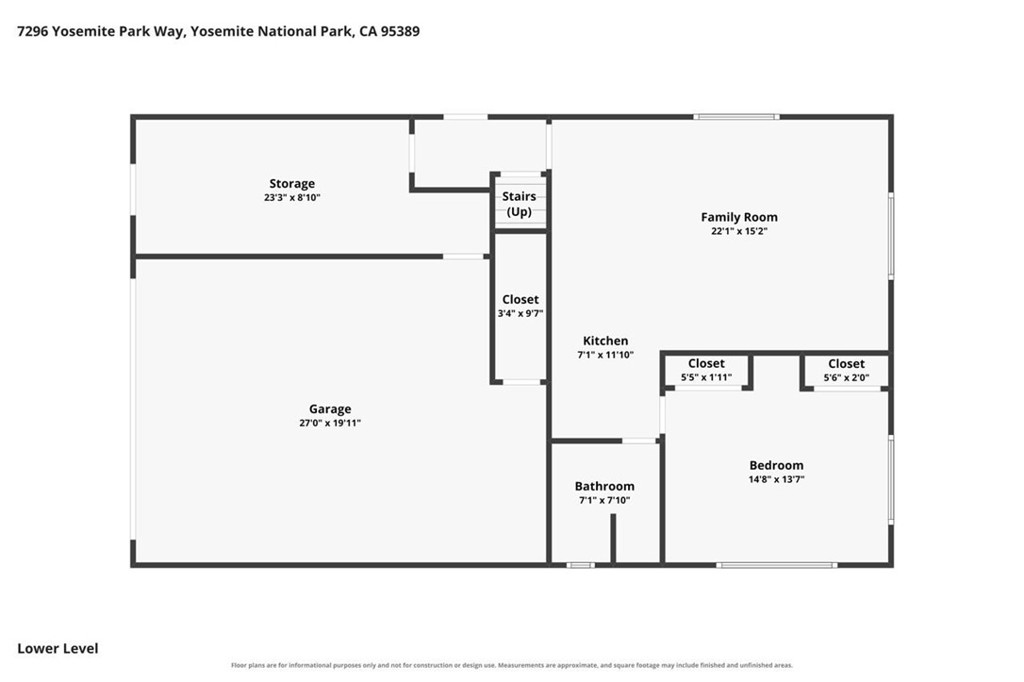 7296 Yosemite Park, Wawona, CA 95389