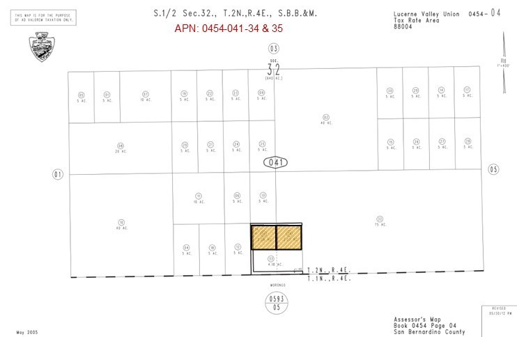 2 AC Near Burns Canyon Rd, Pioneertown, CA 92268