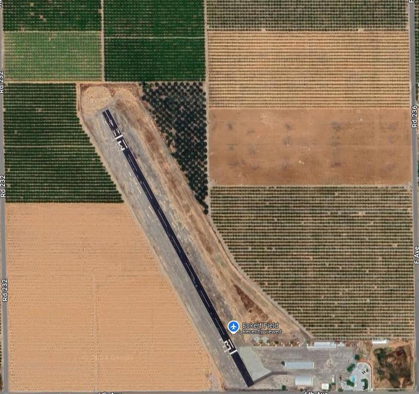 23500 Eckert Field Airport (1Q1) Avenue 204, Strathmore, CA 93267