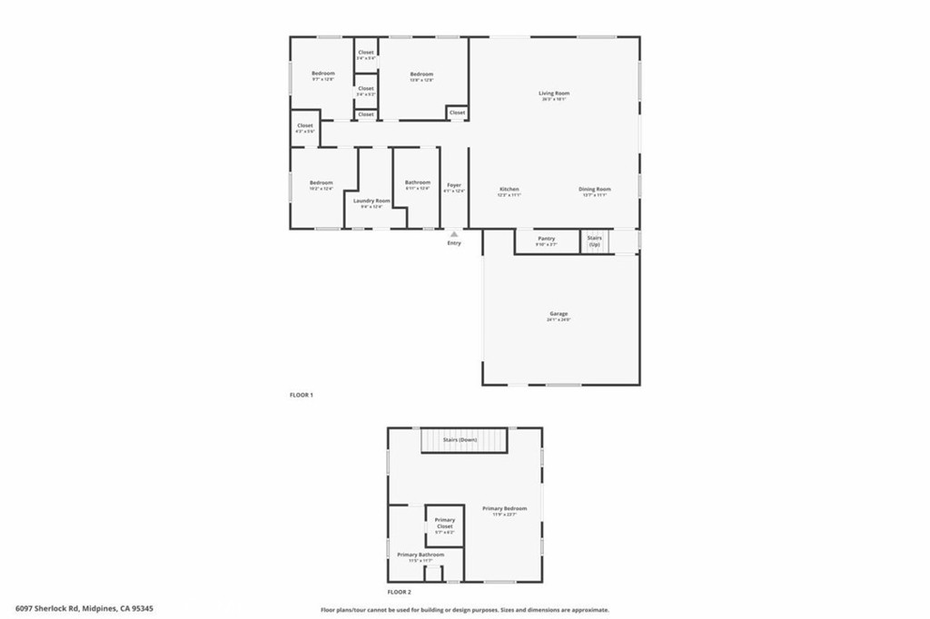 6097 Sherlock Rd, Midpines, CA 95338