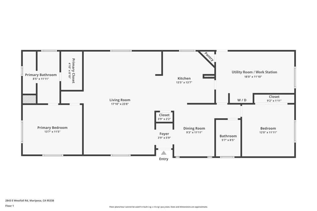 2843 E Westfall Rd, Mariposa, CA 95338