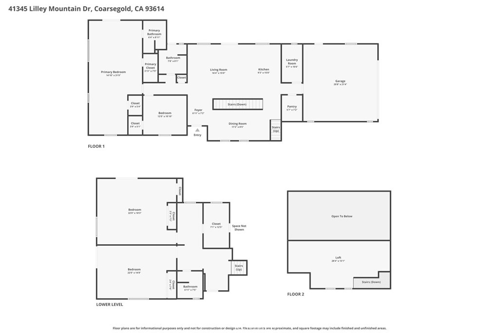 41345 Lilley Mountain R, Coarsegold, CA 94614
