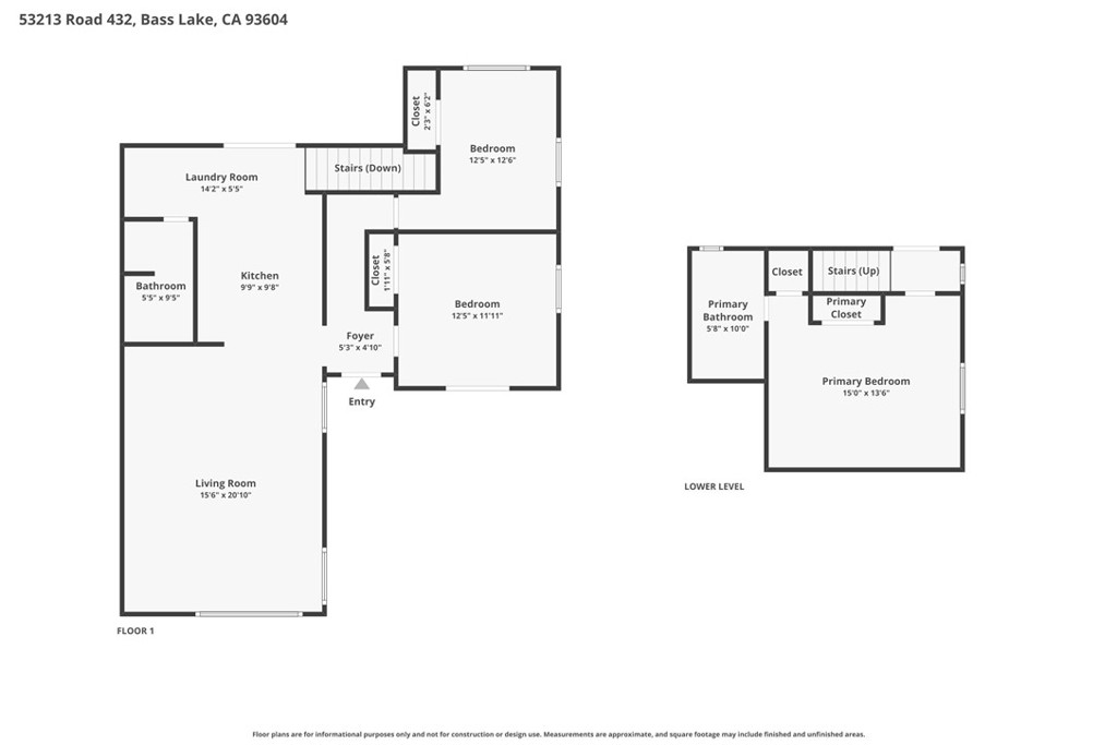 53213 Road 432, Bass Lake, CA 93604