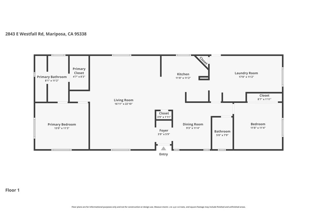 2843 E Westfall Rd, Mariposa, CA 95338