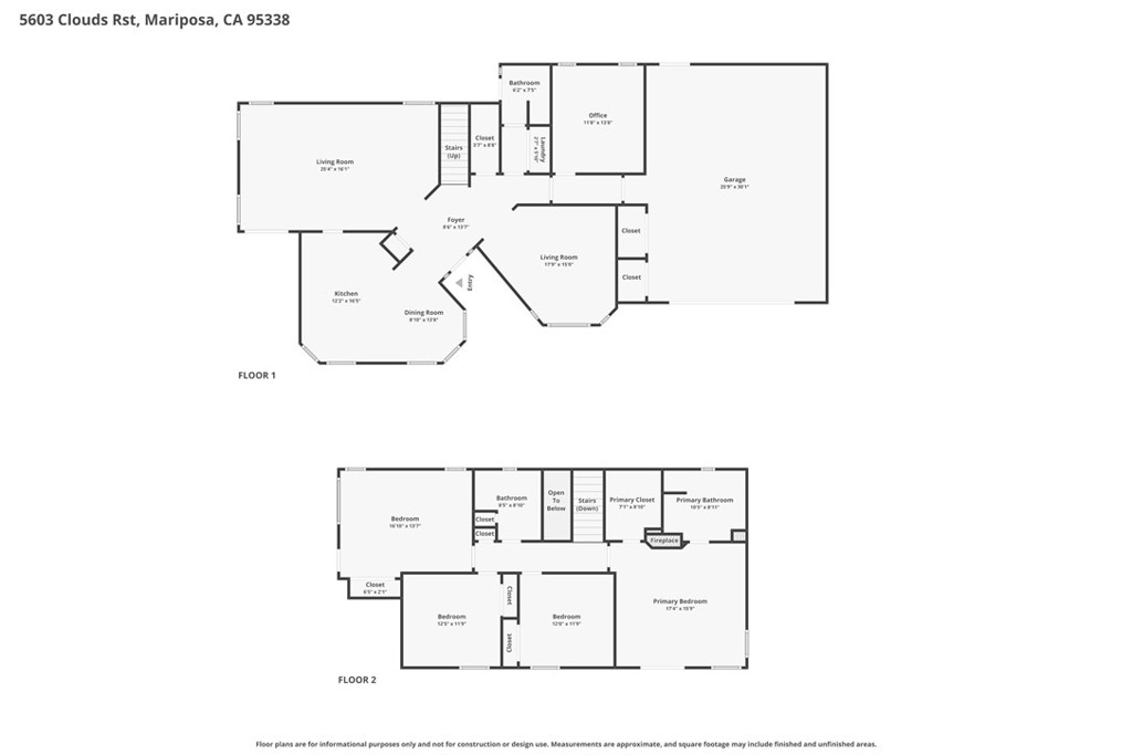 5603 Clouds Rest Rd, Mariposa, CA 95338