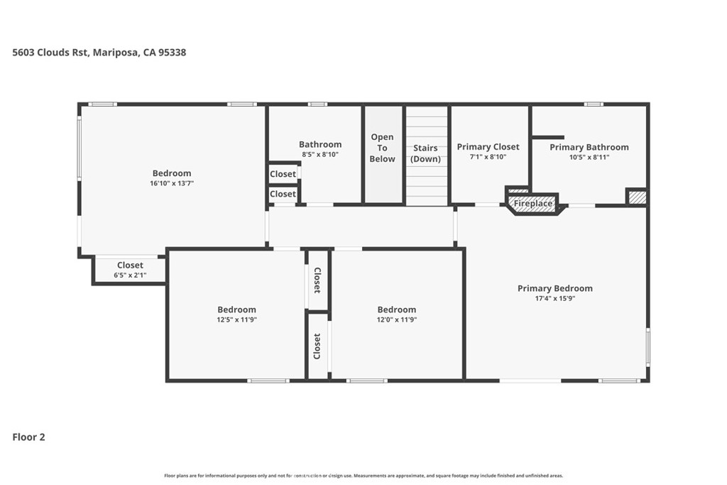 5603 Clouds Rest Rd, Mariposa, CA 95338