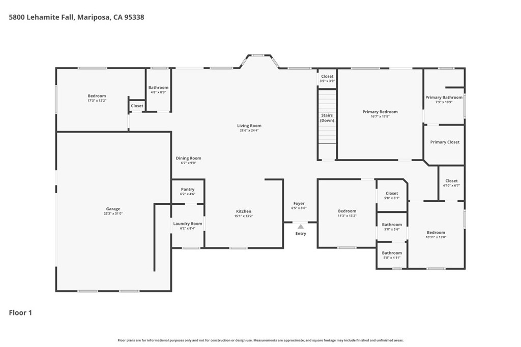 5800 Lehamite Fall Rd, Mariposa, CA 95338