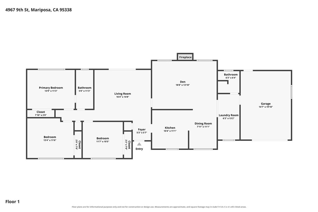 4967 9th, Mariposa, CA 95338