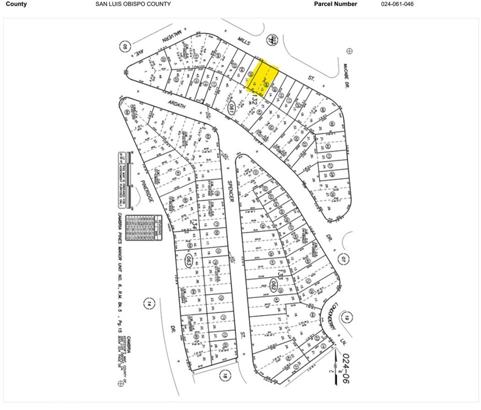 0 Mills, Cambria, CA 93428
