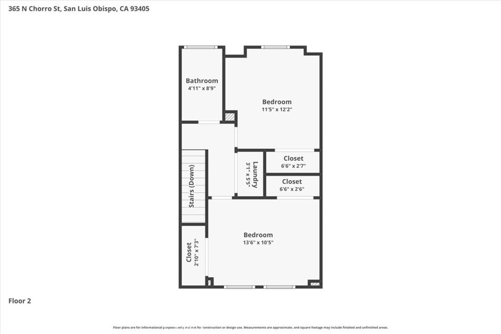 365 N Chorro, San Luis Obispo, CA 93405