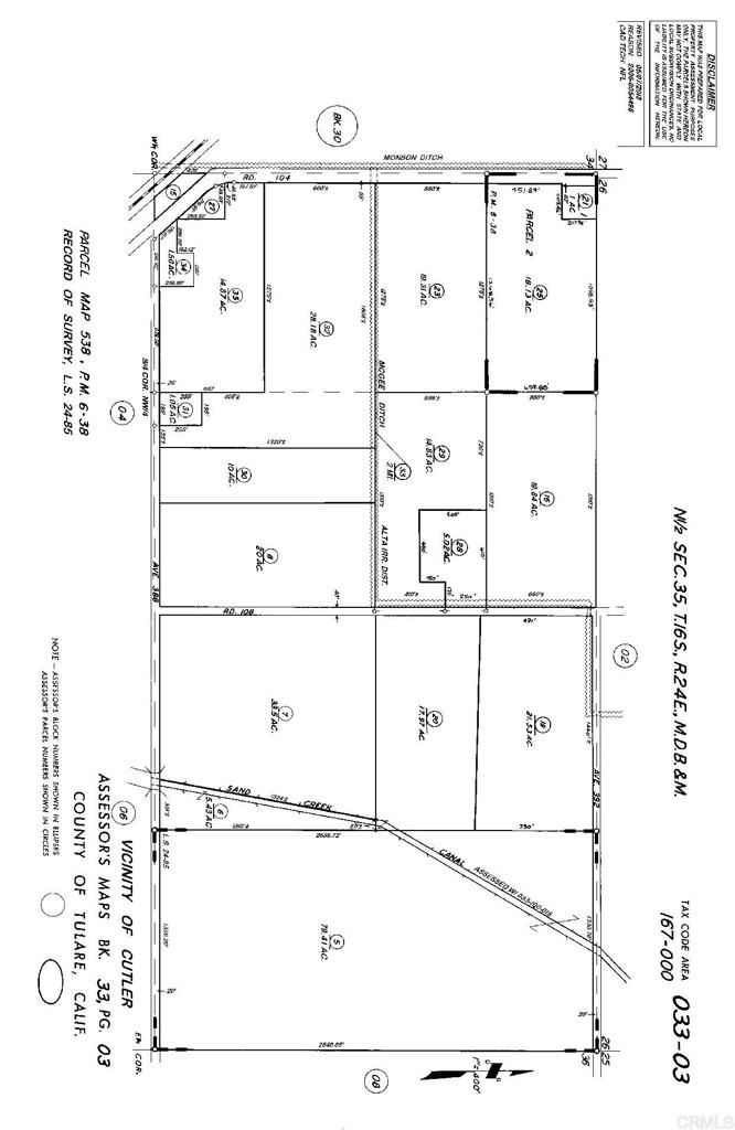 0 39088 Road 104 Dinuba, CA Rd, Dinuba, CA 93618