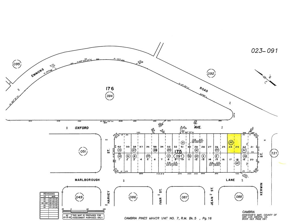 0 Oxford Ave, Cambria, CA 93428