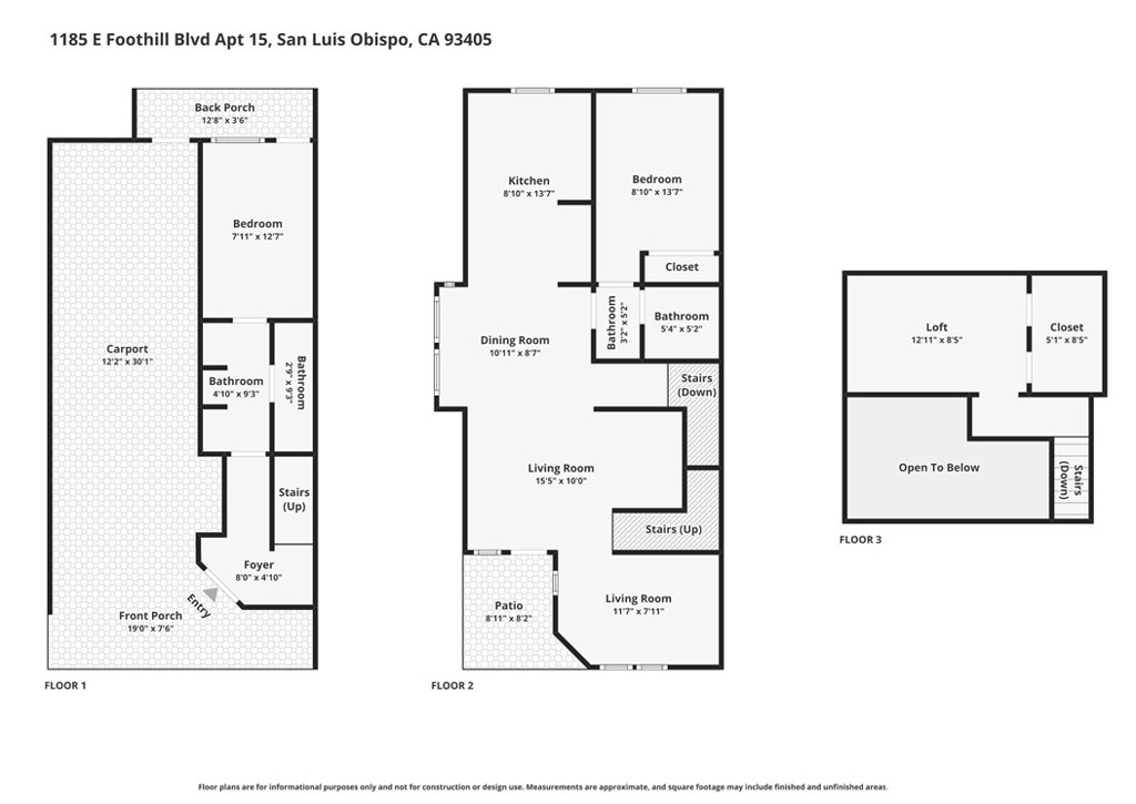 1185 E Foothill, San Luis Obispo, CA 93405