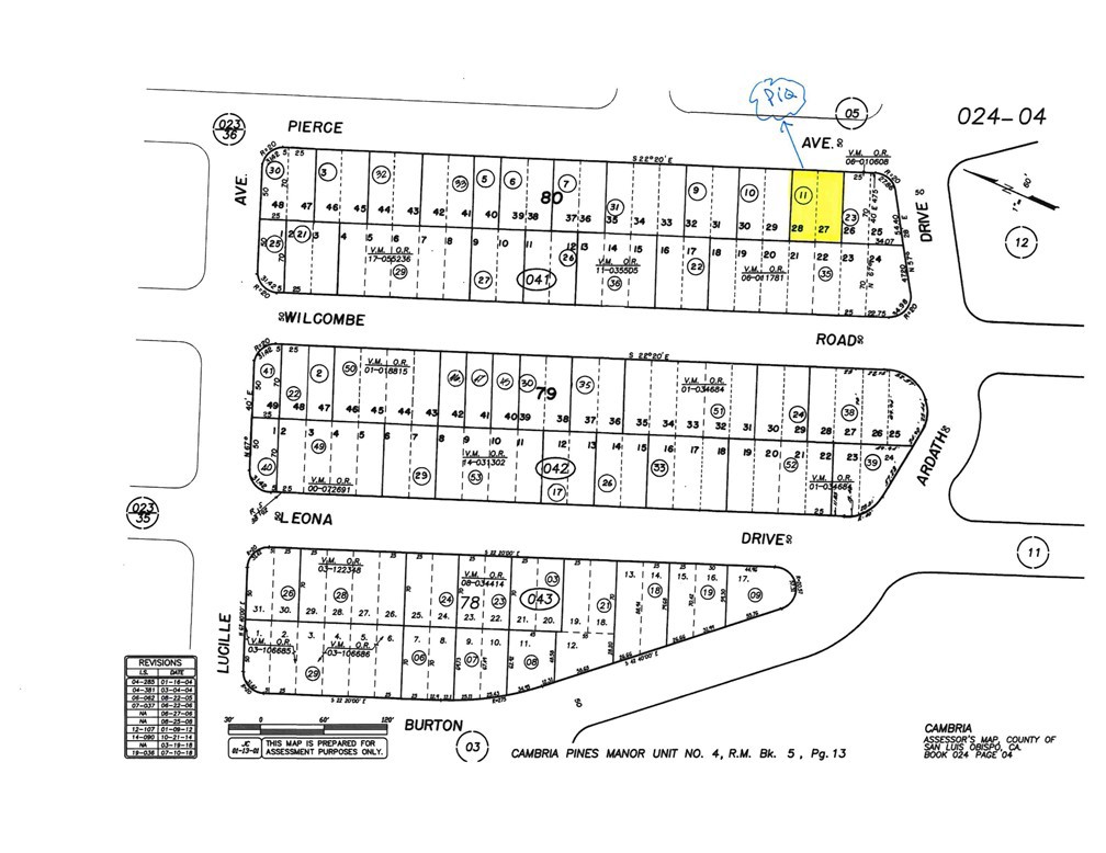 0 Pierce Ave, Cambria, CA 93428