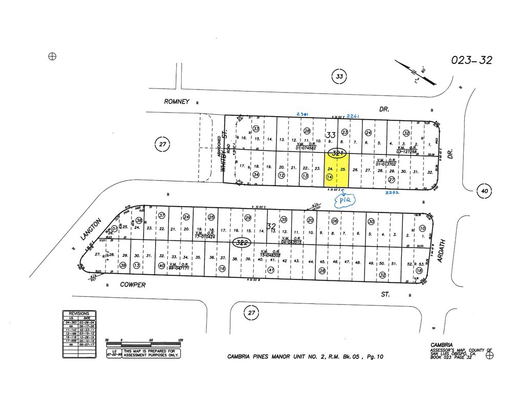 0 Langton, Cambria, CA 93428