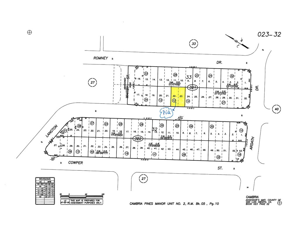 0 Langton St, Cambria, CA 93428