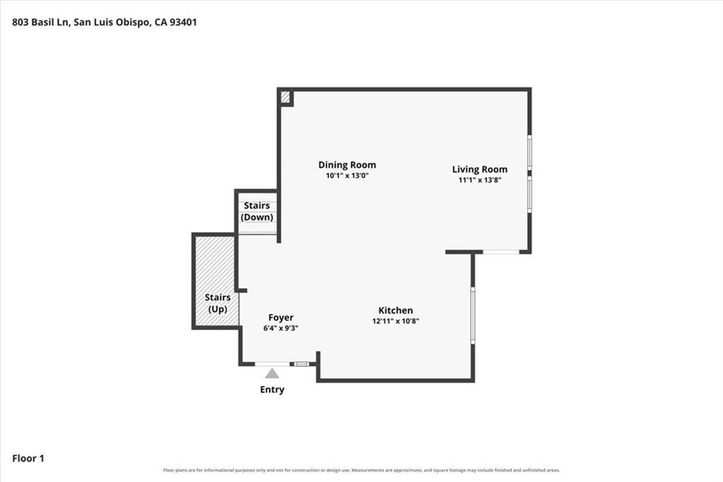 803 Basil, San Luis Obispo, CA 93401
