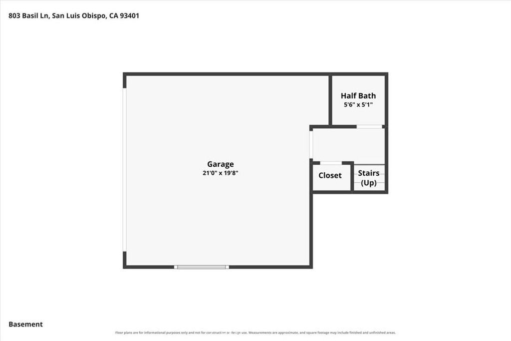 803 Basil, San Luis Obispo, CA 93401