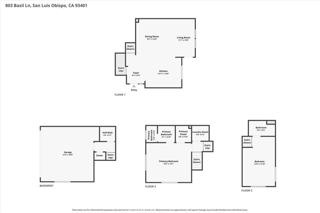 803 Basil, San Luis Obispo, CA 93401