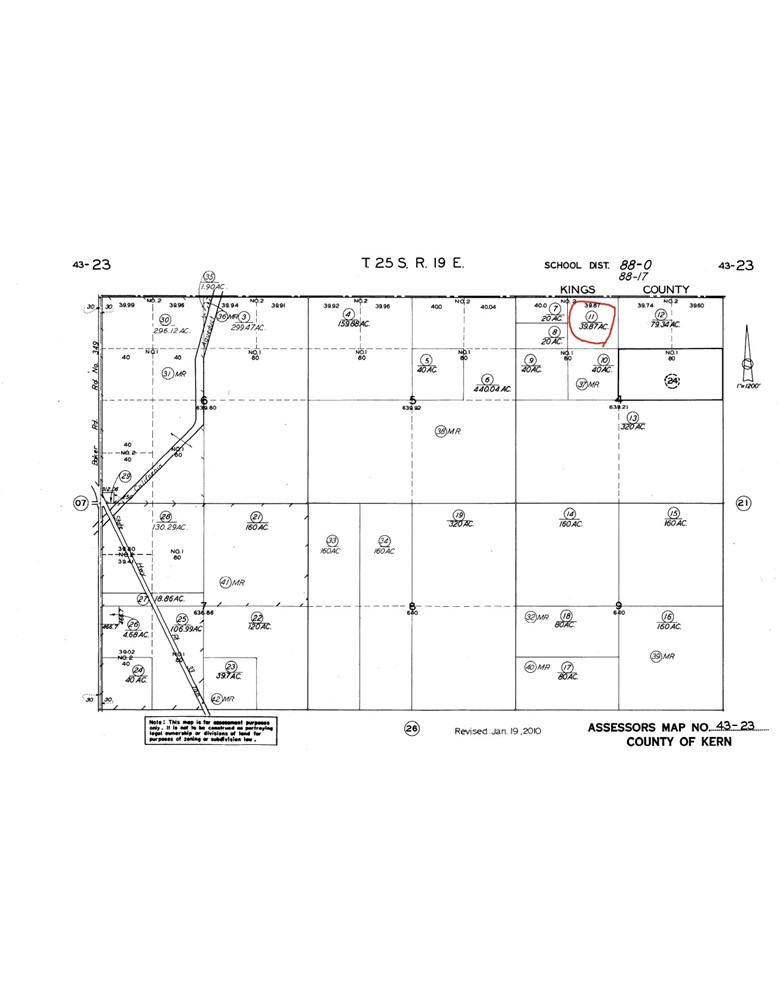 0 Kings Rd, Lost Hills, CA 93249