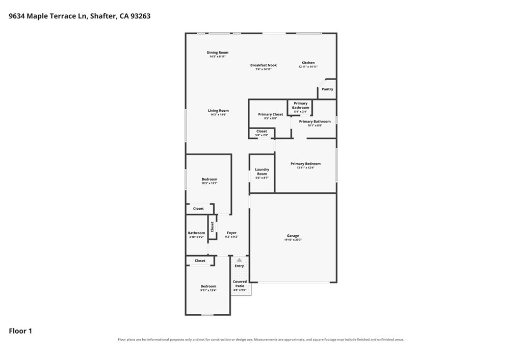 9634 Maple Terrace Ln, Shafter, CA 93263