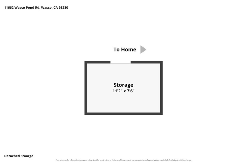 11662 Wasco Pond Rd, Wasco, CA 93280