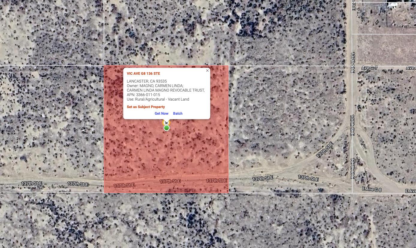 0 0 Vic Avenue G8 136, Lancaster, CA 93535