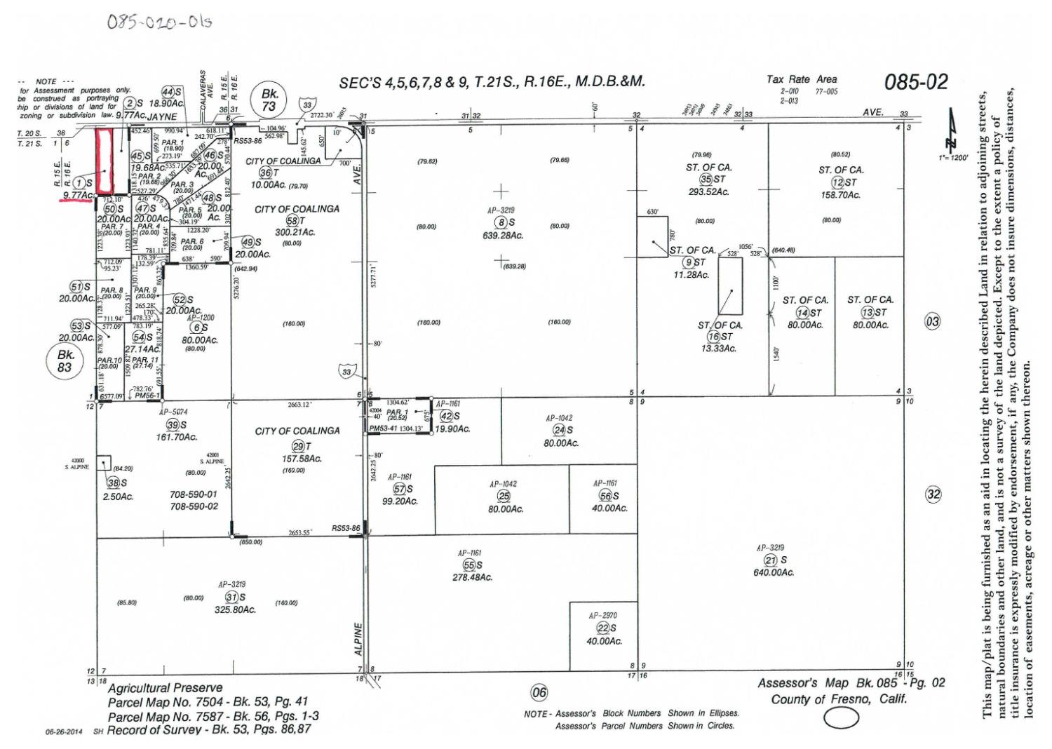 0 0 W Jayne Ave, Coalinga, CA 93210