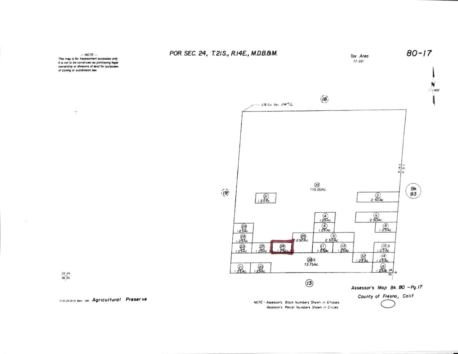 0 08017013 TBN 080-170-13, Coalinga, CA 93210