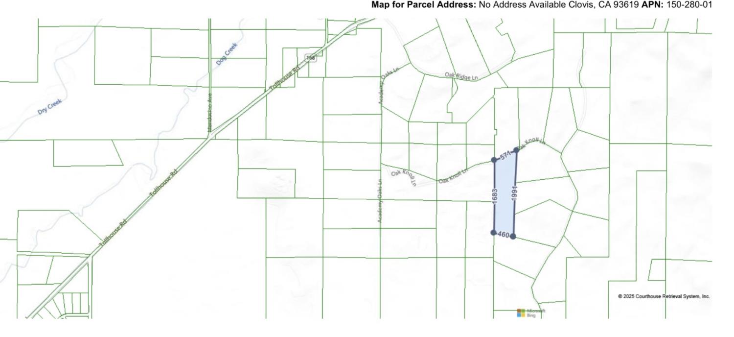 0 0 Quail Oaks Parcel 12P, Clovis, CA 93619