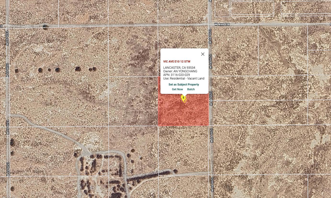 0 0 Vic Avenue E10 12, Lancaster, CA 93534