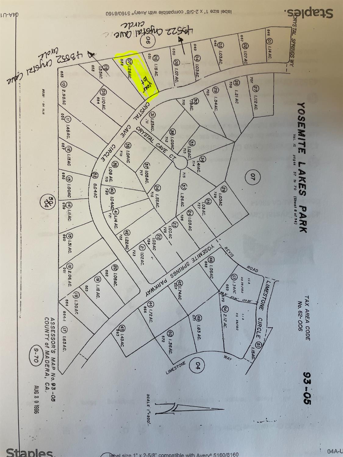 0 0 Crystal Cave Cir, Coarsegold, CA 93614