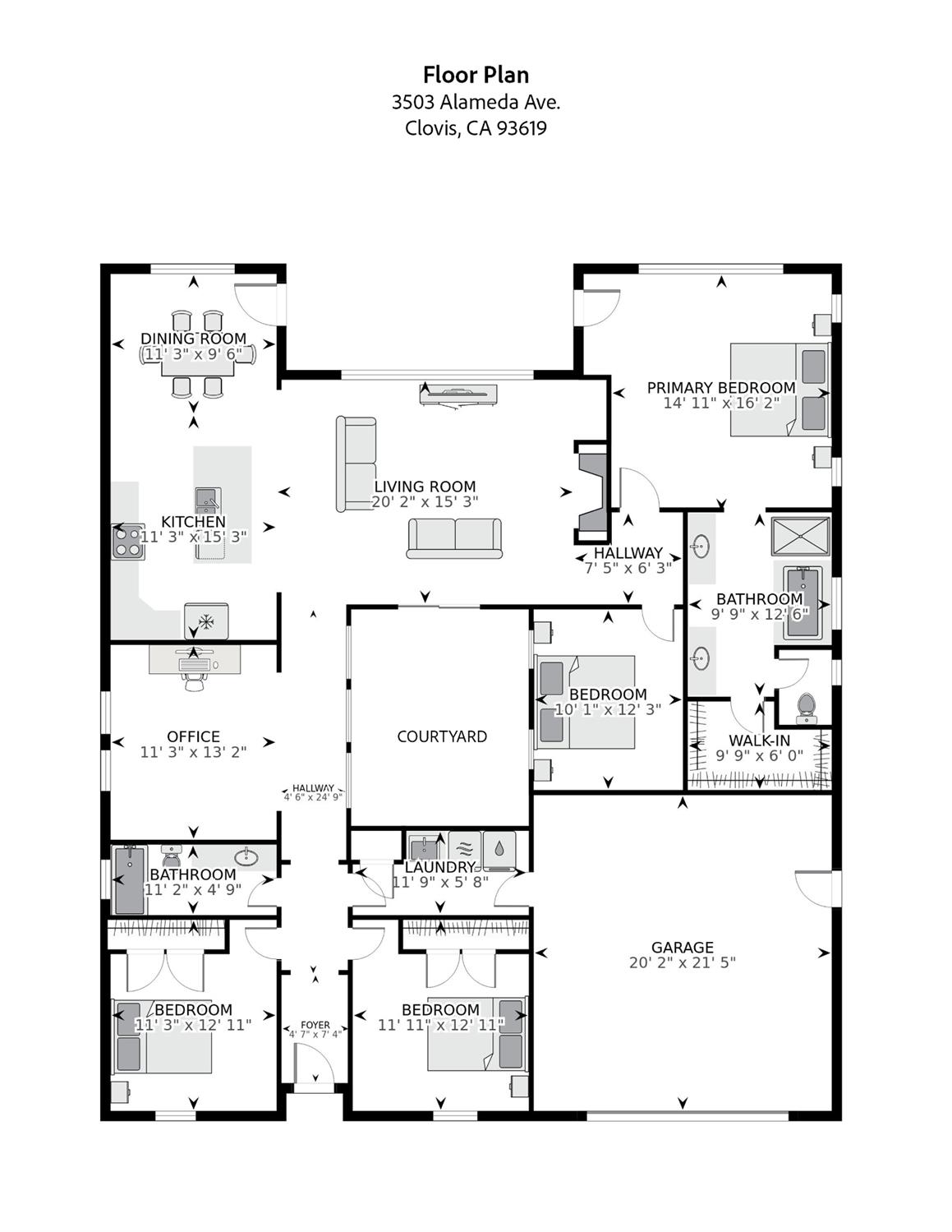 3503 Alameda Ave, Clovis, CA 93619