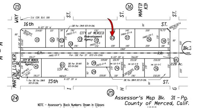 62 W 16th St, Merced, CA 95340