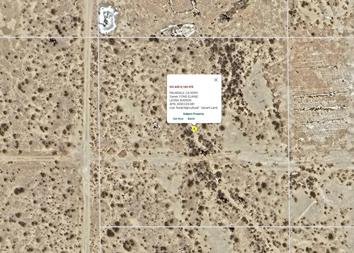 0 0 Vic Avenue Q 183, Palmdale, CA 93591