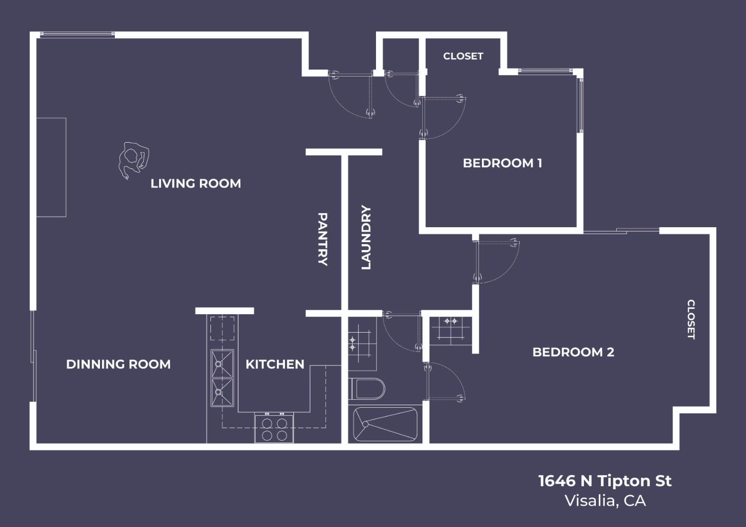 1644 N Tipton St, Visalia, CA 93292